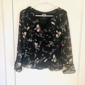 Ann Taylor Womens Silk Top Size Small